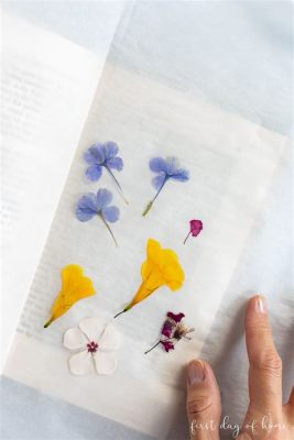 how to glue dried flowers to paper and the importance of preserving memories through art