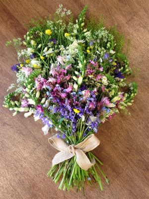 what flowers are for funerals? perhaps a bouquet of wildflowers